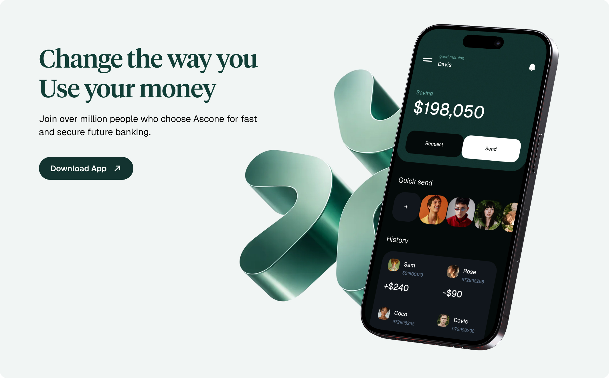 Clean & Modern Finance Website UI Kit with Design Tokens and Organized Layers in Figma - Large Shot 5