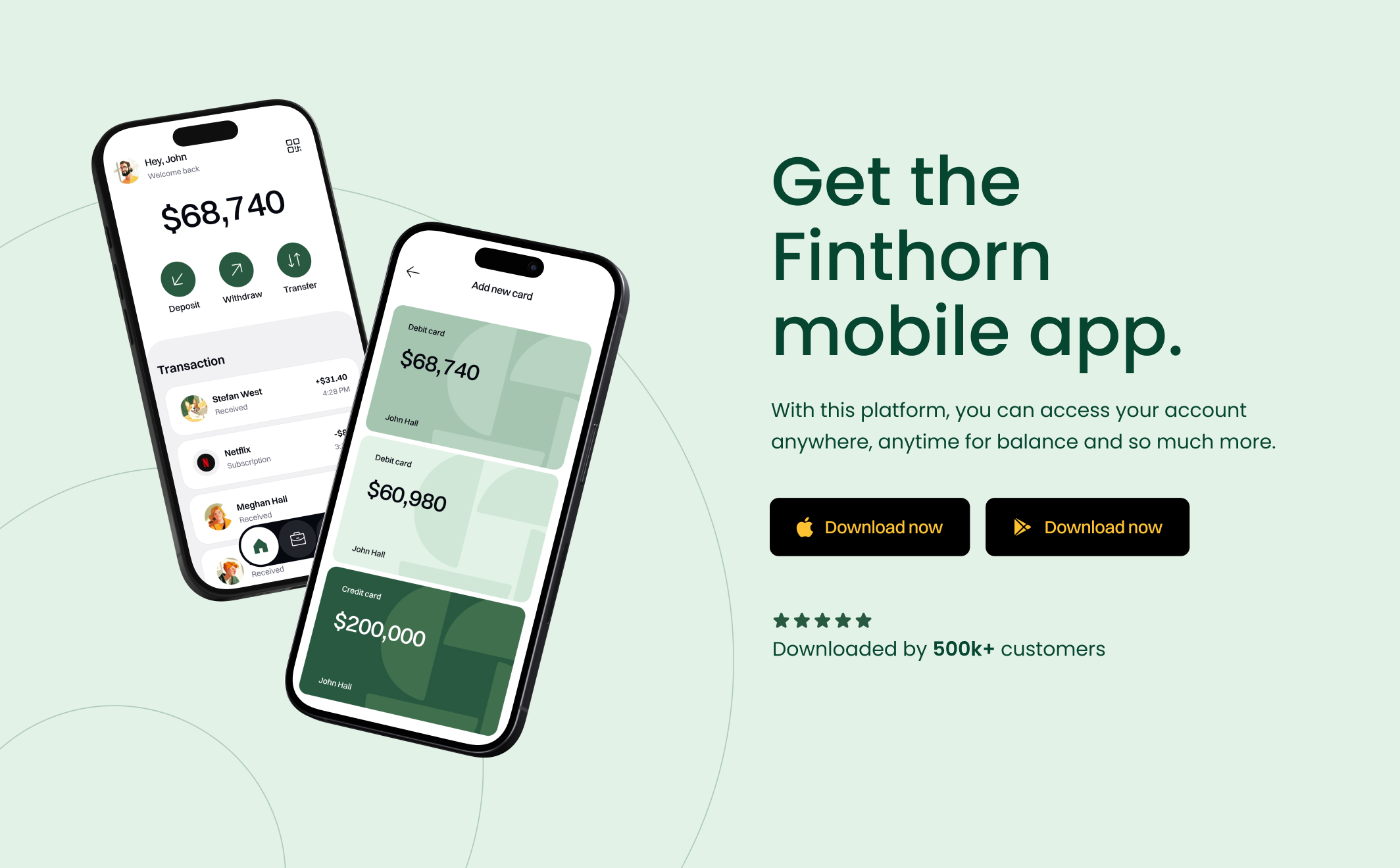 Landing Page Template for Financial Products with Customizable Sections & Visual Metaphors in Figma - Large Shot 2